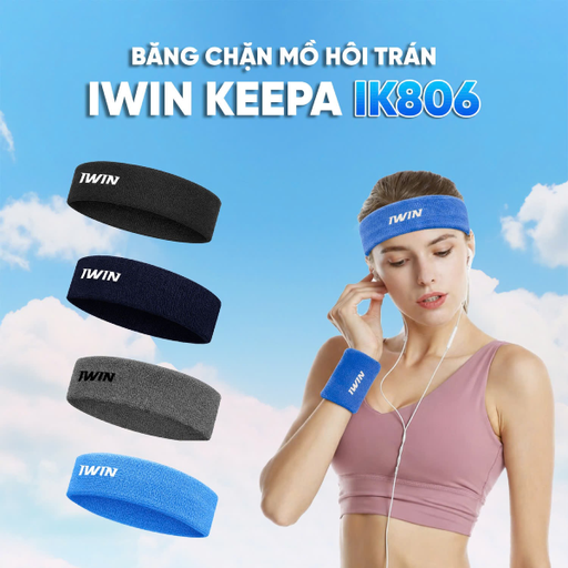 Băng chặn mồ hôi TRÁN IWIN Ik806