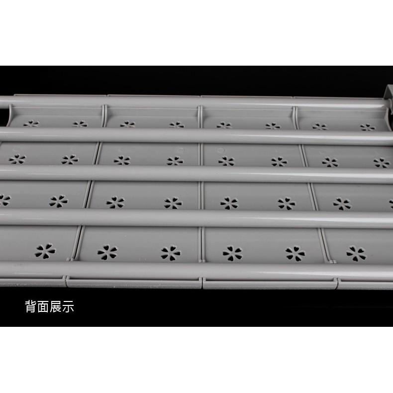 Kệ chia ngăn tủ không cần khoan bắt vít dài 74-135cm rộng 24cm
