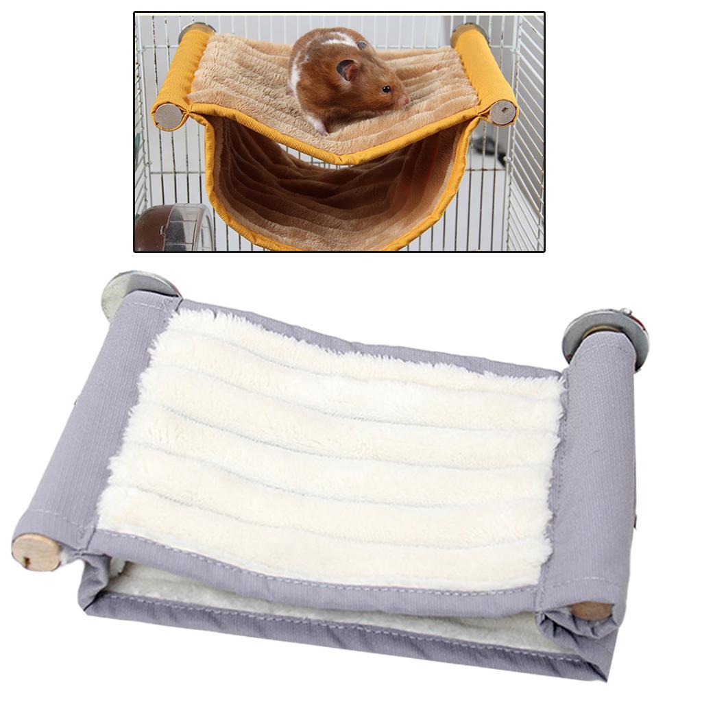 Warm Hamster Hammock Hanging Bed Mouse Ferret Nest Rats Cage Toys