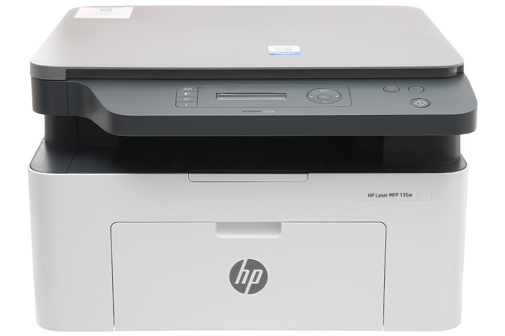 Máy in Laser Trắng đen HP đa năng In scan copy LaserJet MFP 135w WiFi (4ZB83A)- Hàng chính hãng