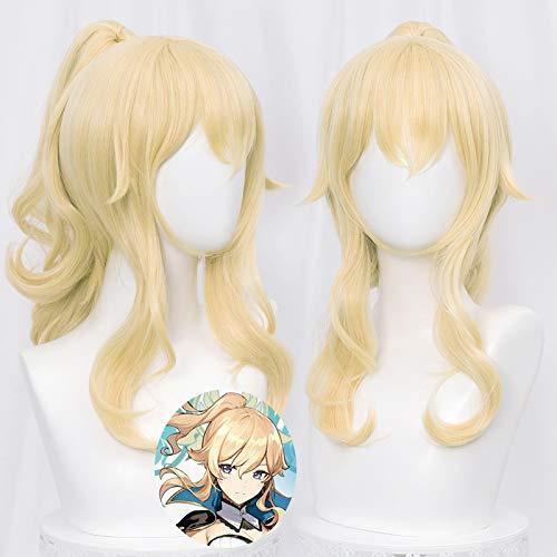 Wig/Tóc giả cosplay Jean - Genshin Impact màu vàng