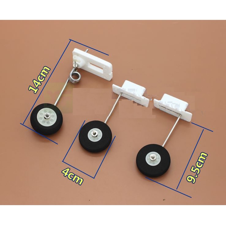 Bộ bánh xe cho xốp đúc EPO mô hình cỡ lớn