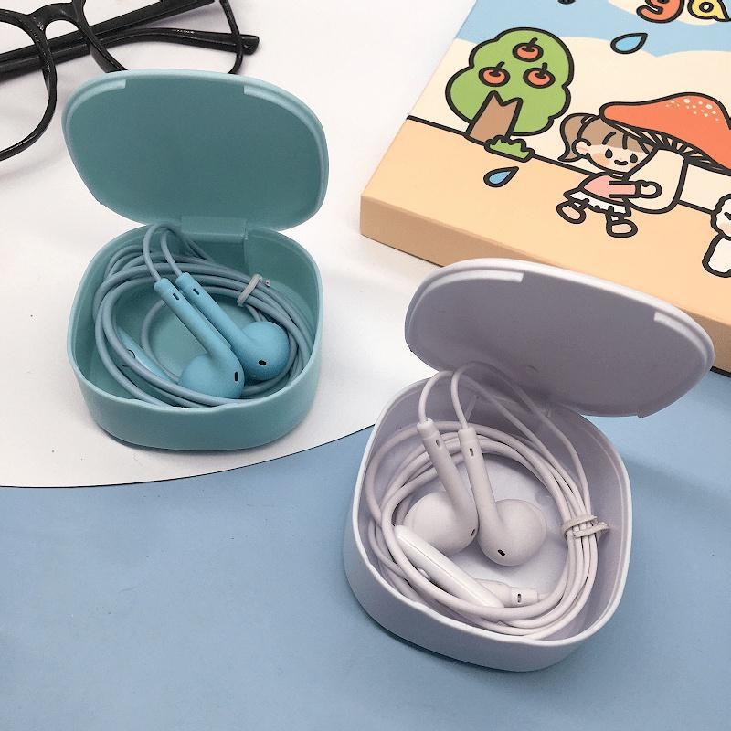 XIAOMI Tai Nghe Nhét Tai Lỗ Tròn Đường Kính Ngang Chất Lượng Cao 3.5mm Thông Dụng Cho ios Và Android