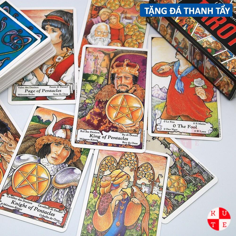 Bài Tarot The Essential 78 Lá Bài Tặng File Tiếng Anh Và Đá Thanh Tẩy