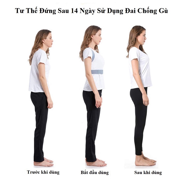 Đai Lưng Chống Gù Lưng Nam Nữ DCG02, Phù Hợp Với Mọi Dáng Người, Chống Đau Mỏi Hiệu Quả