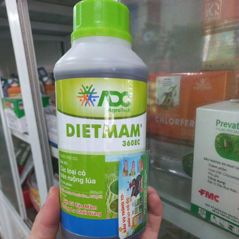 Thuốc trừ cỏ tiền nảy mầm DIETMAM 360EC 500ml