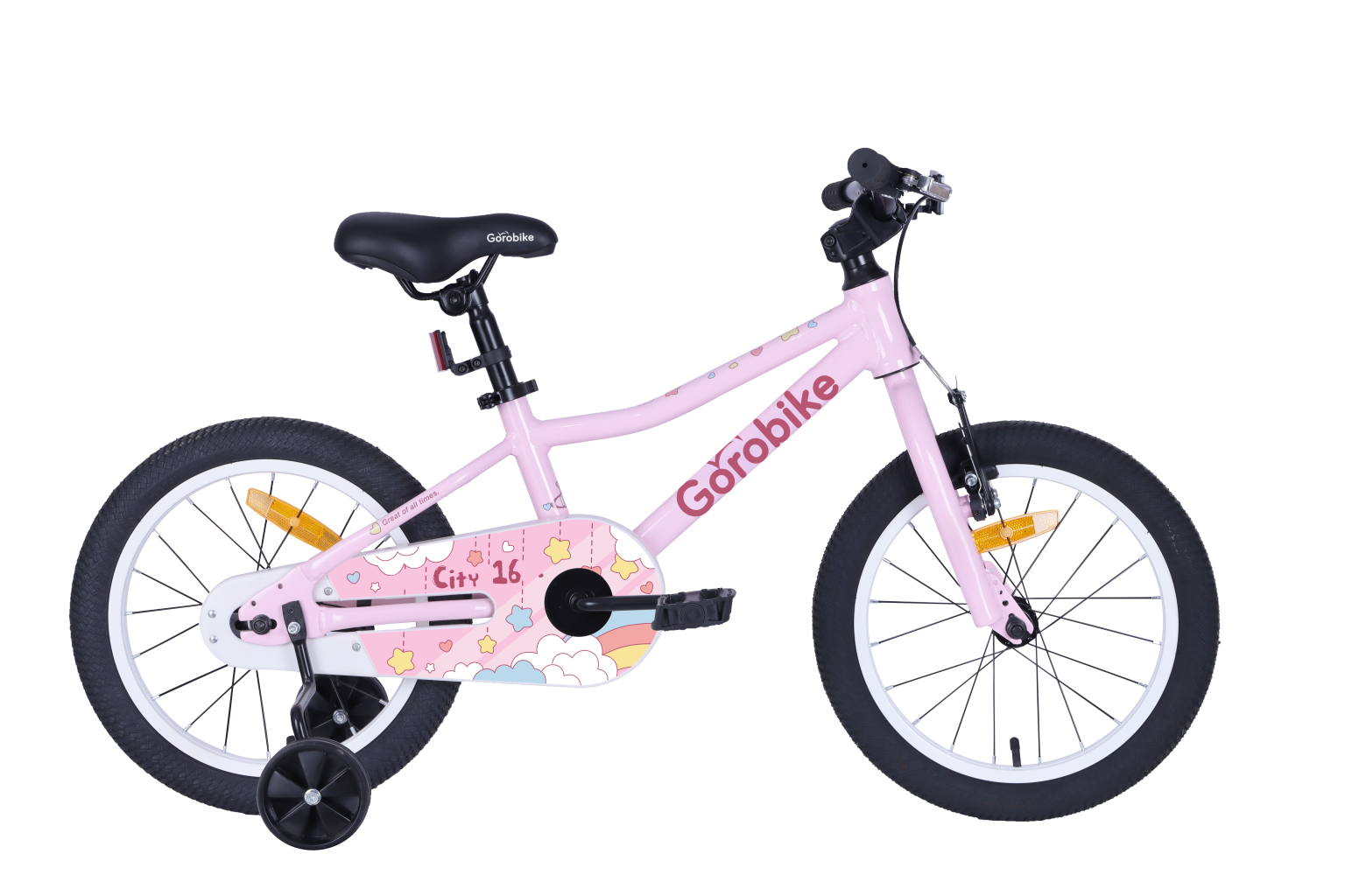 Xe Đạp Trẻ Em City 16 Gorobike - Bánh 16 inch (cho trẻ 4-6 Tuổi/ Cao 100-120Cm)