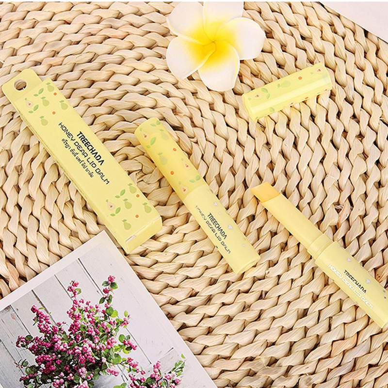 Son Dưỡng Môi Treechada Lip BalmThái Lan 1.7g Hỗ Trợ Mờ Thâm, Dưỡng Ẩm Ban Ngày