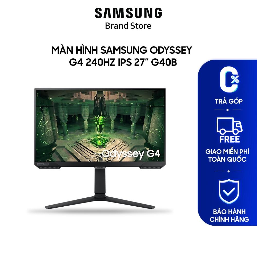 Màn hình Samsung Odyssey G4 27 inch IPS 240Hz LS27BG400EEXXV - Hàng chính hãng