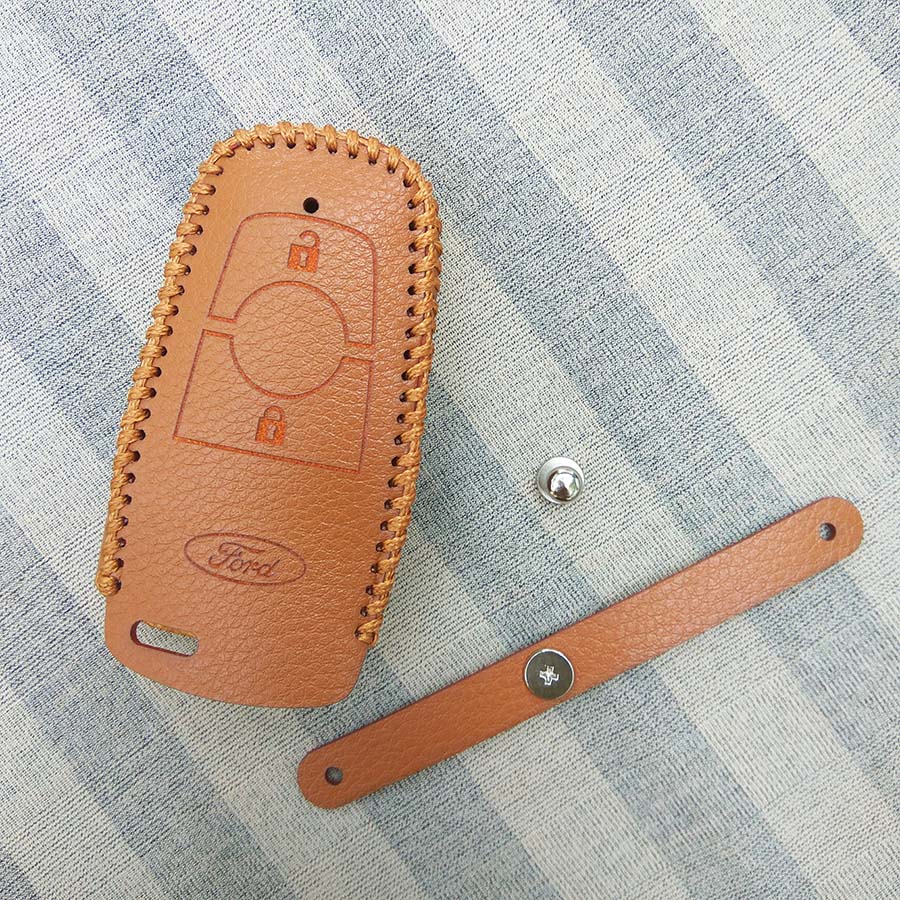Bao da chìa khóa smartkey xe Ford Ranger 2019