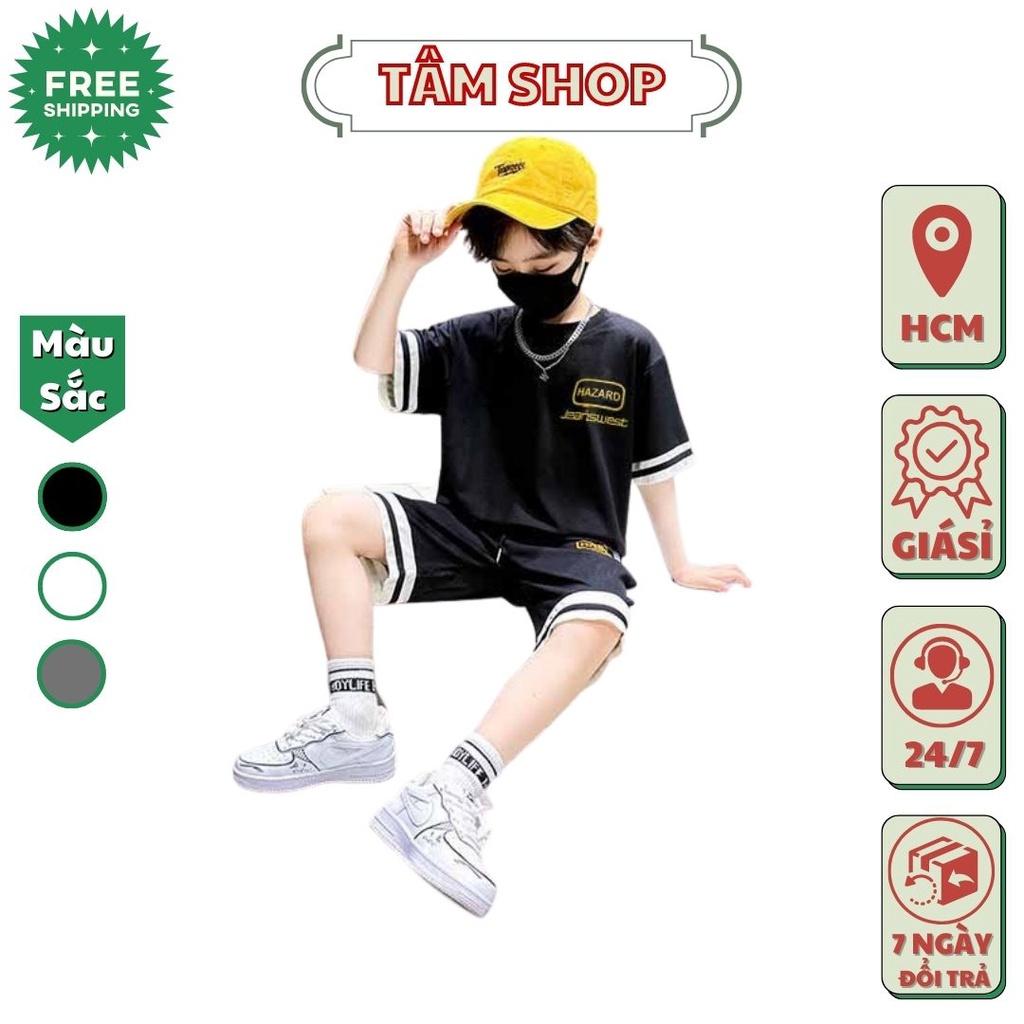 ĐỒ BỘ NAM FREESHIP ĐỒ BỘ THỂ THAO IN HAZARD SIÊU NGẦU ĐỦ SIZE TRẺ EM NGƯỜI LỚN
