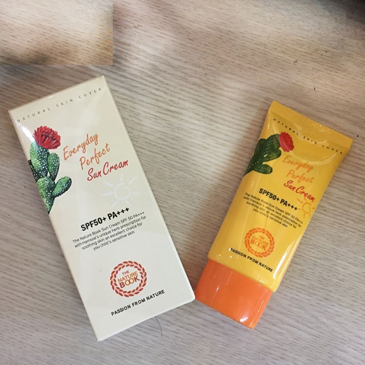 Kem chống nắng everyday perfect sun cream SPF 50+ PA+++ - The Nature Book