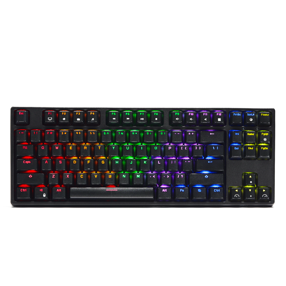 Bàn phím cơ Gaming không dây Royal Kludge RK G87 RGB CHÍNH HÃNG - Black switch.