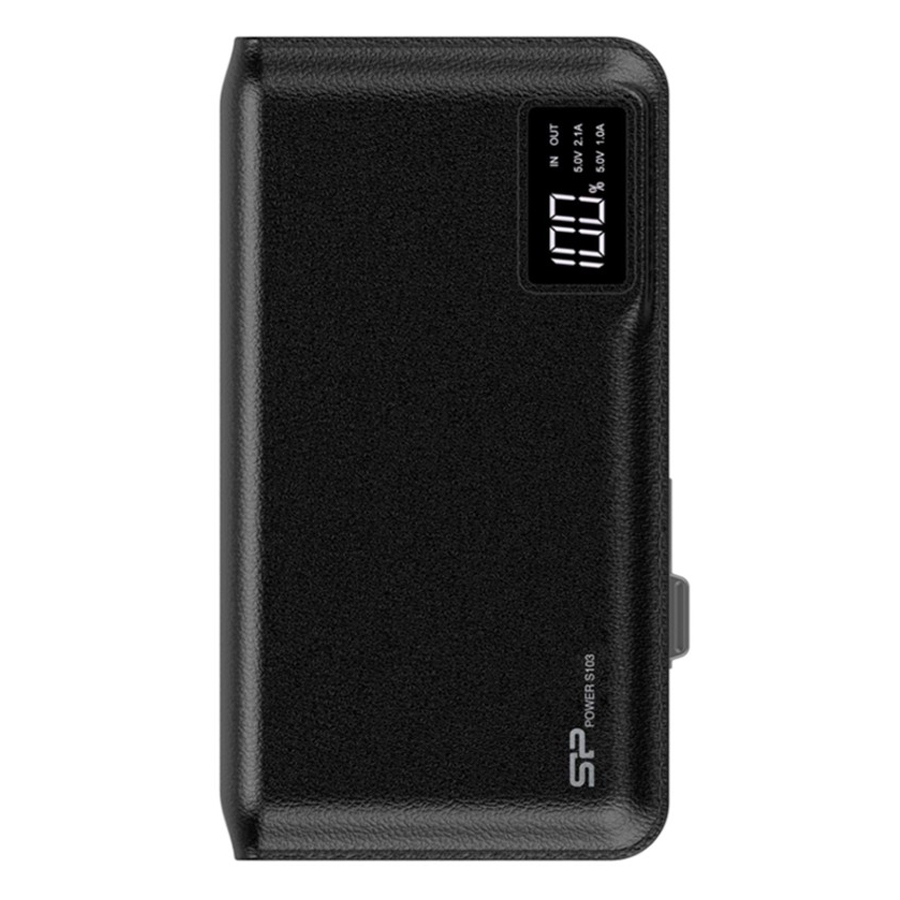 Pin Sạc Dự Phòng Silicon Power S103 10000MAH (Đen) - Hàng Chính Hãng