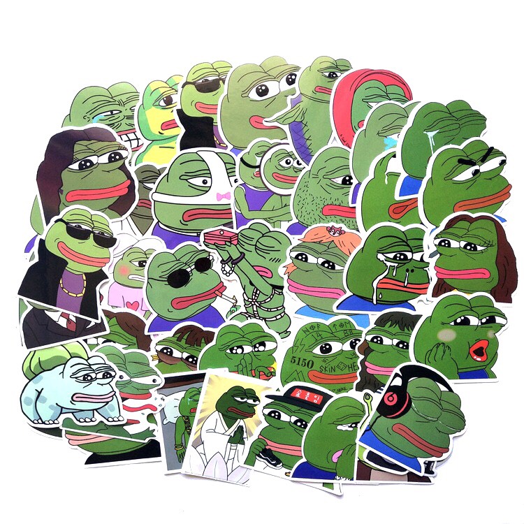 Pepe là hình tượng được ưa thích, với phiên bản sticker của ếch xanh Pepe, bạn sẽ yêu nó ngay từ lần đầu tiên sử dụng. Hình ảnh này sẽ khiến bạn cảm thấy vui vẻ và thoải mái trong cuộc trò chuyện.
