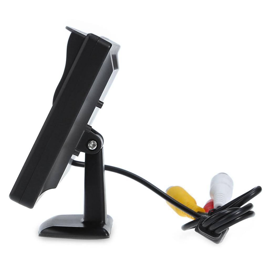 5" LCD Screen Monitor Display+Car Rear View Camera with Drill
