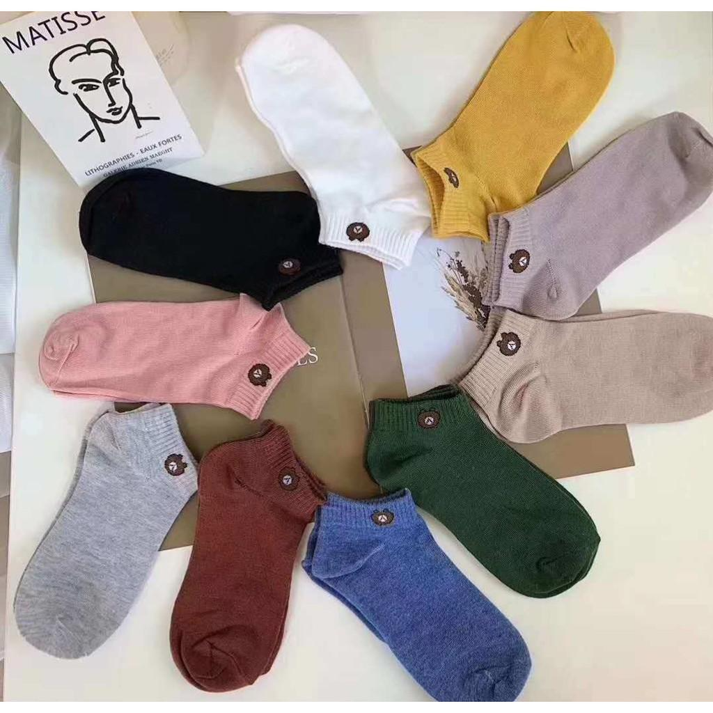 TẤT NGẮN CỔ 50K - Hình siêu xinh, mix màu cá tính