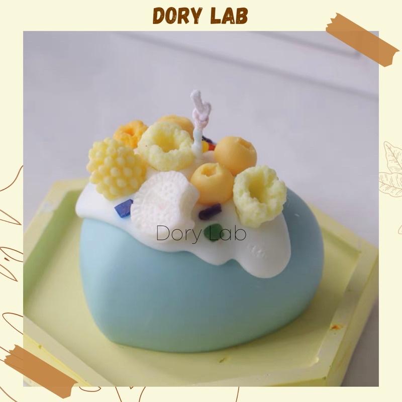 Nến Thơm Trái Tim Mix Topping Nhiều Màu Sắc, Quà Tặng Valentine Ý Nghĩa - Dory Lab