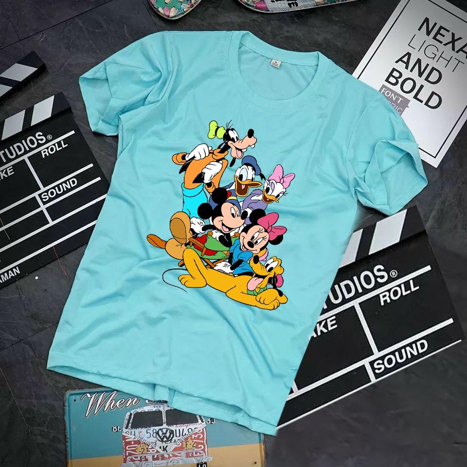 Áo thun chuột Mickey Donald xinh xắn dễ thương chất thun đẹp
