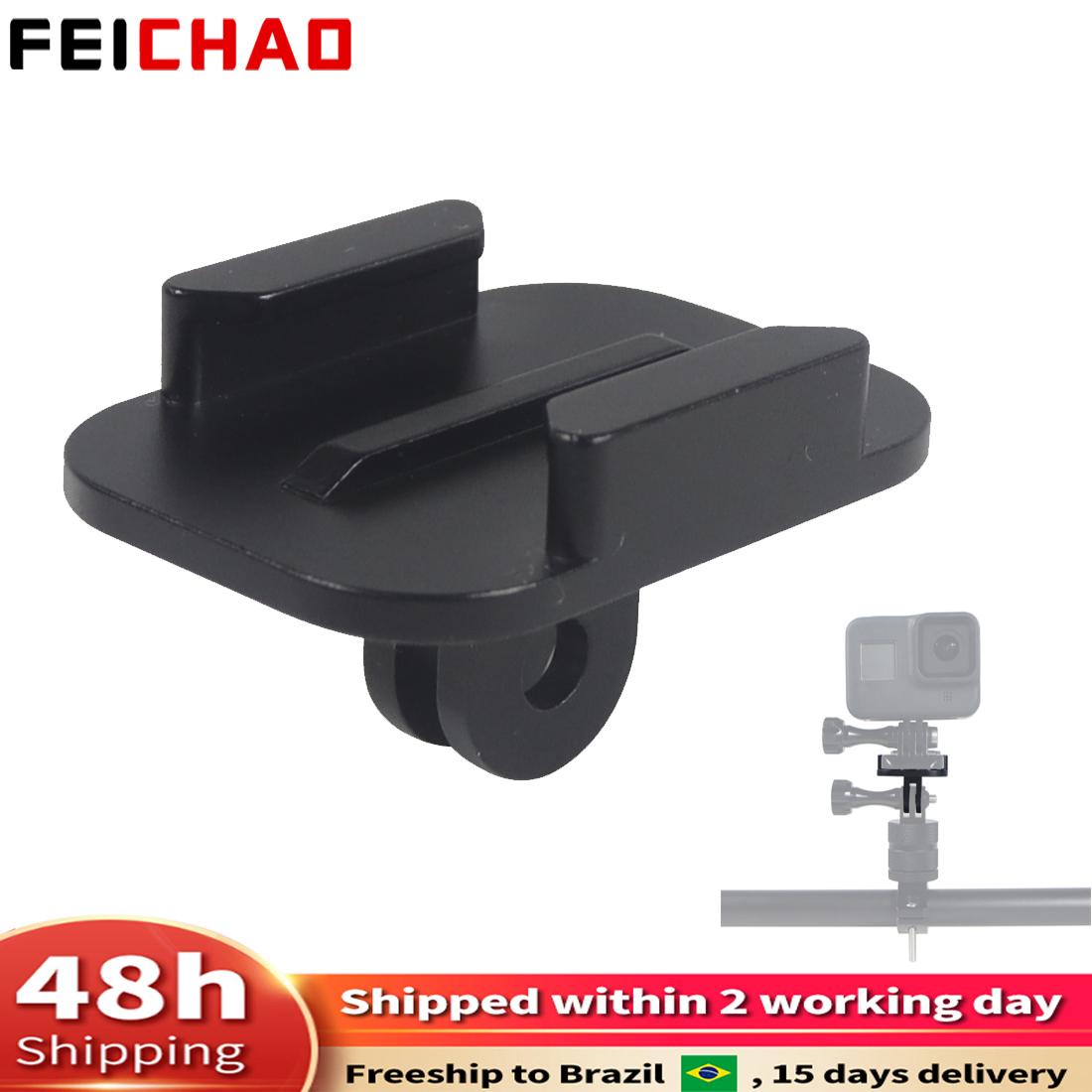 Nhanh chóng phát hành khóa ba cơ sở bộ chuyển đổi gắn kết hợp kim nhôm cho GoPro Hero 11 10 9 8 7 6 5 Phụ kiện Vlog Action Action camera phụ kiện Vlog