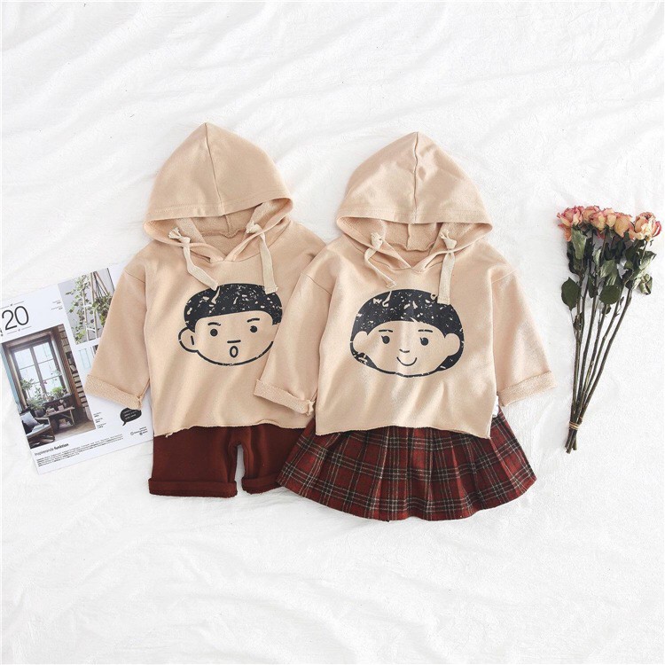 Set bé trai bé gái phong cách Hàn Quốc