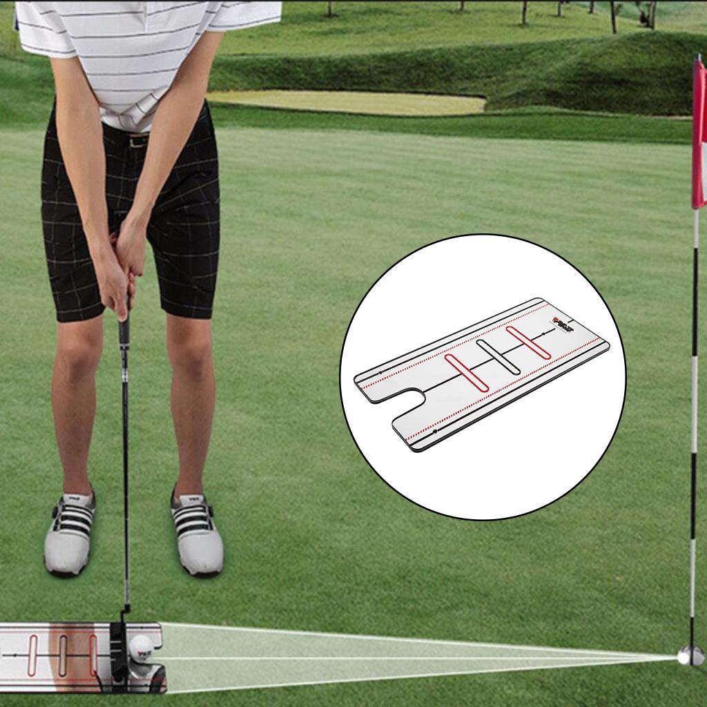 Golf Putting Mirror Putt Technique Accuracy Posture Alignment Pose Corrector