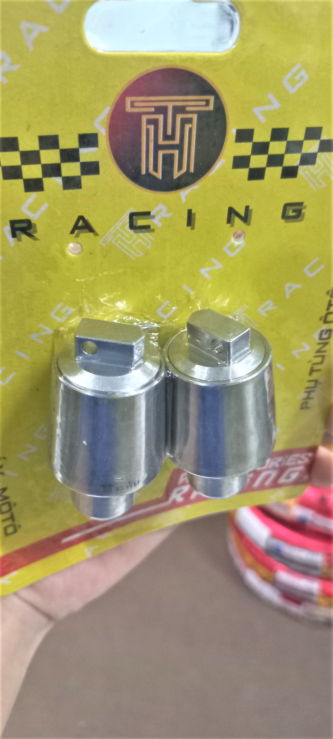 Gù salya inox 304 thpro v3 chống rung gắn nhiều xe Wave Exciter Winner Sirius...tặng kèm bao tay th