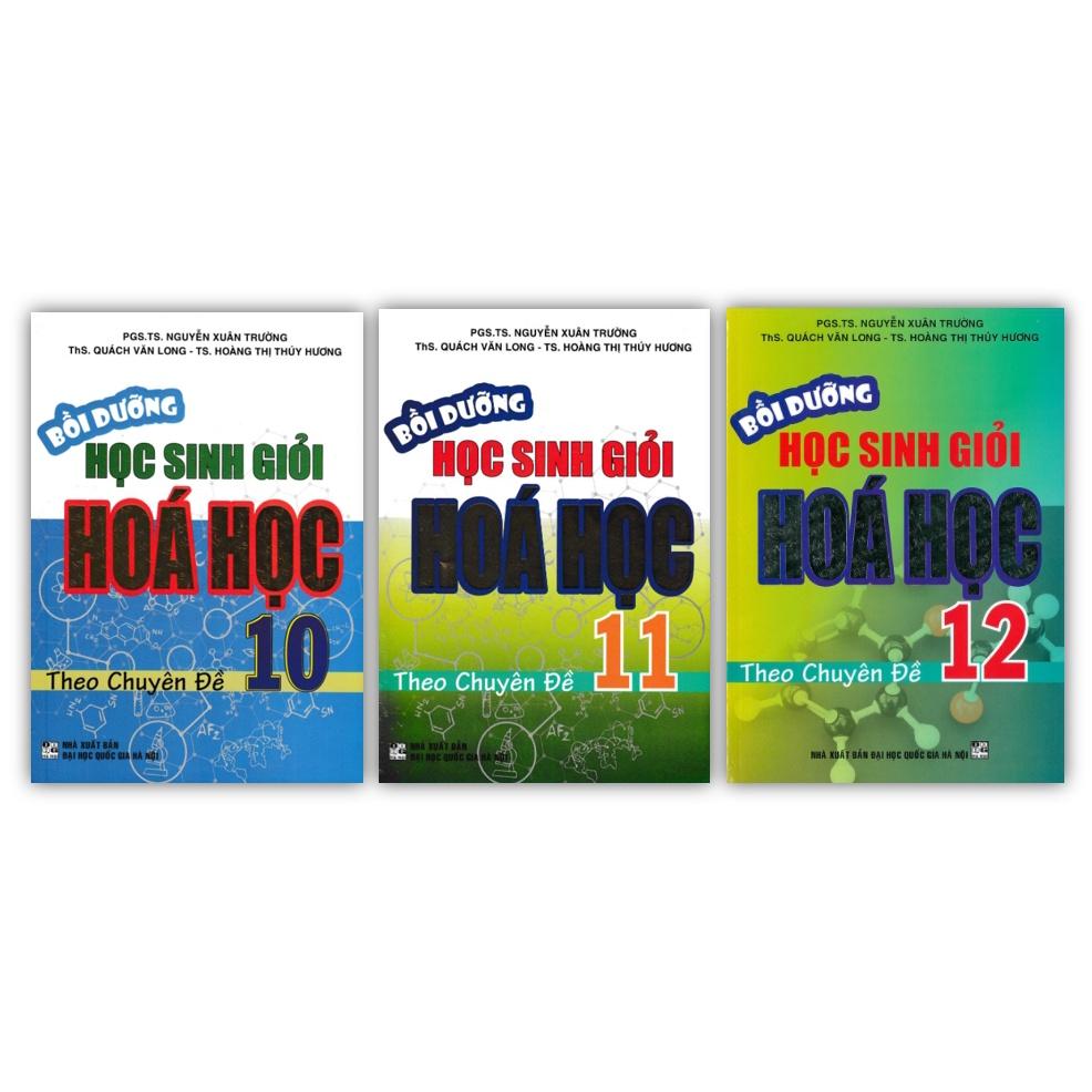Sách - Combo Bồi Dưỡng Học Sinh Giỏi Hóa Học Theo Chuyên Đề Lớp 10, 11, 12