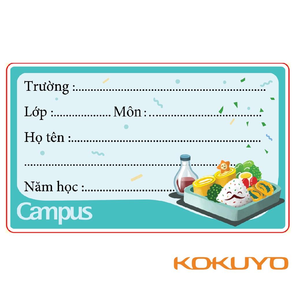 Nhãn Vở Food NT-FOD12 Ngộ Nghĩnh Campus