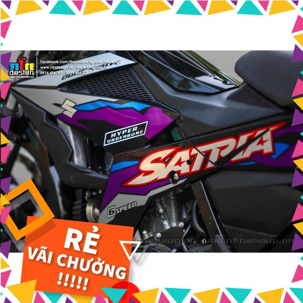 Tem Rời Raider FI Mẫu Đen Tím