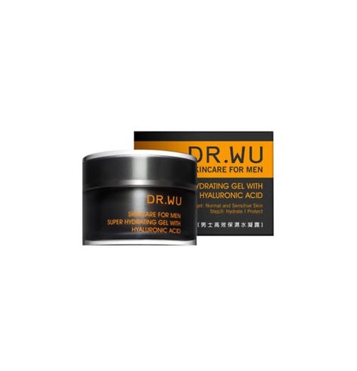 Dr.Wu Đài Loan - Gel dưỡng ẩm cho nam Skincare For Men Super Hydrating Gel With Hyaluronic Acid