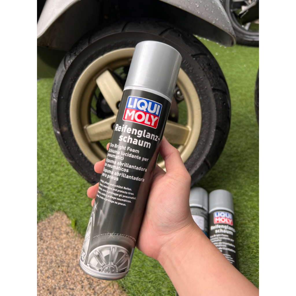 [Liqui Moly] Chai Xịt Bọt VỆ SINH BẢO DƯỠNG LỐP XE Liqui Moly 1609 | Làm Sạch Sâu, Duy Trì Tuổi Thọ Lốp Xe