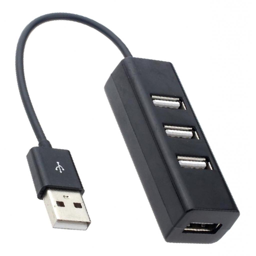 4-Port USB 2.0 Hub w/ High Speed Adapter for PC Splitter