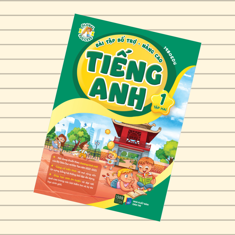 Bài Tập Bổ Trợ Nâng Cao Tiếng Anh Lớp 1 - Tập 2