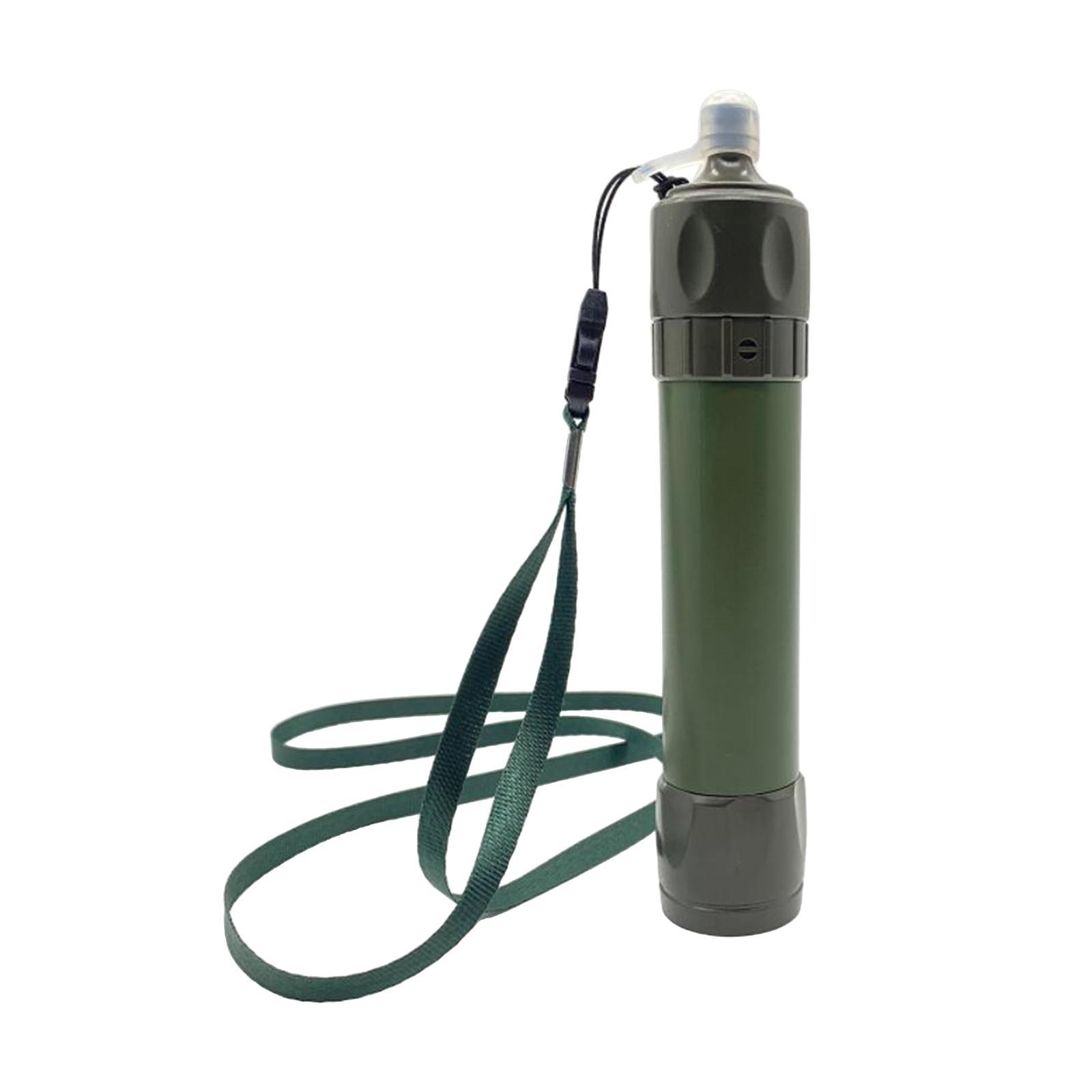 2x Portable Water Filter Purifier Filtration System Camping Hiking Travel