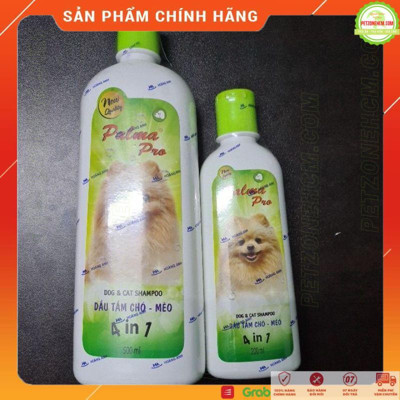 Sữa tắm cho chó mèo Fay  Fay Palma Pro 200ml, 500ml dầu tắm tác dụng 4 in 1 , giảm rụng lông diệt ve khử mùi