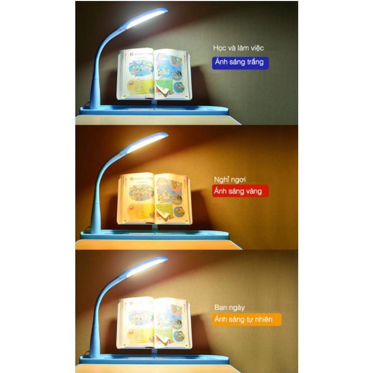 Bàn học trẻ em cao cấp thông minh kèm đèn led chống cận nhiều chế độ