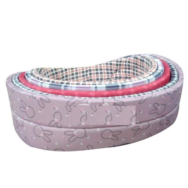 Đệm OVAL dành cho chó mèo, ổ nệm cho thú cưng, đệm nằm cho chó mèo. Dày 1 lớp, đủ size.