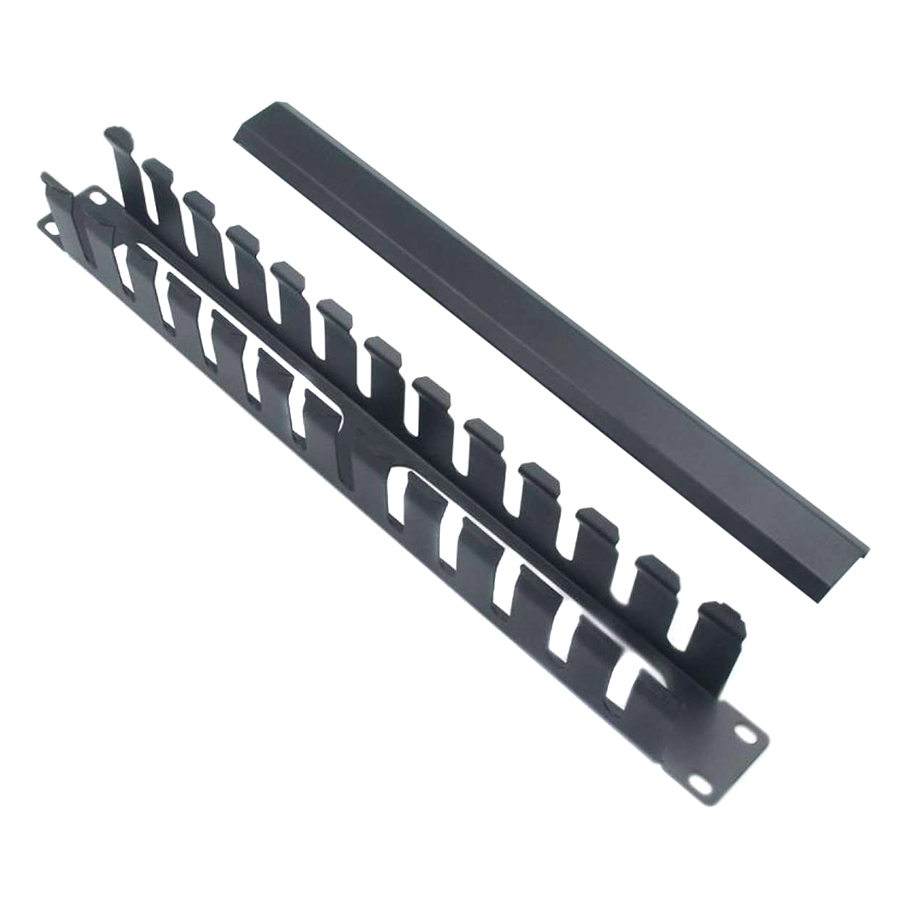 Thanh Quản Lý Cáp Ngang Tủ Rack - 19 Inches (Nhựa) - Hàng Nhập Khẩu