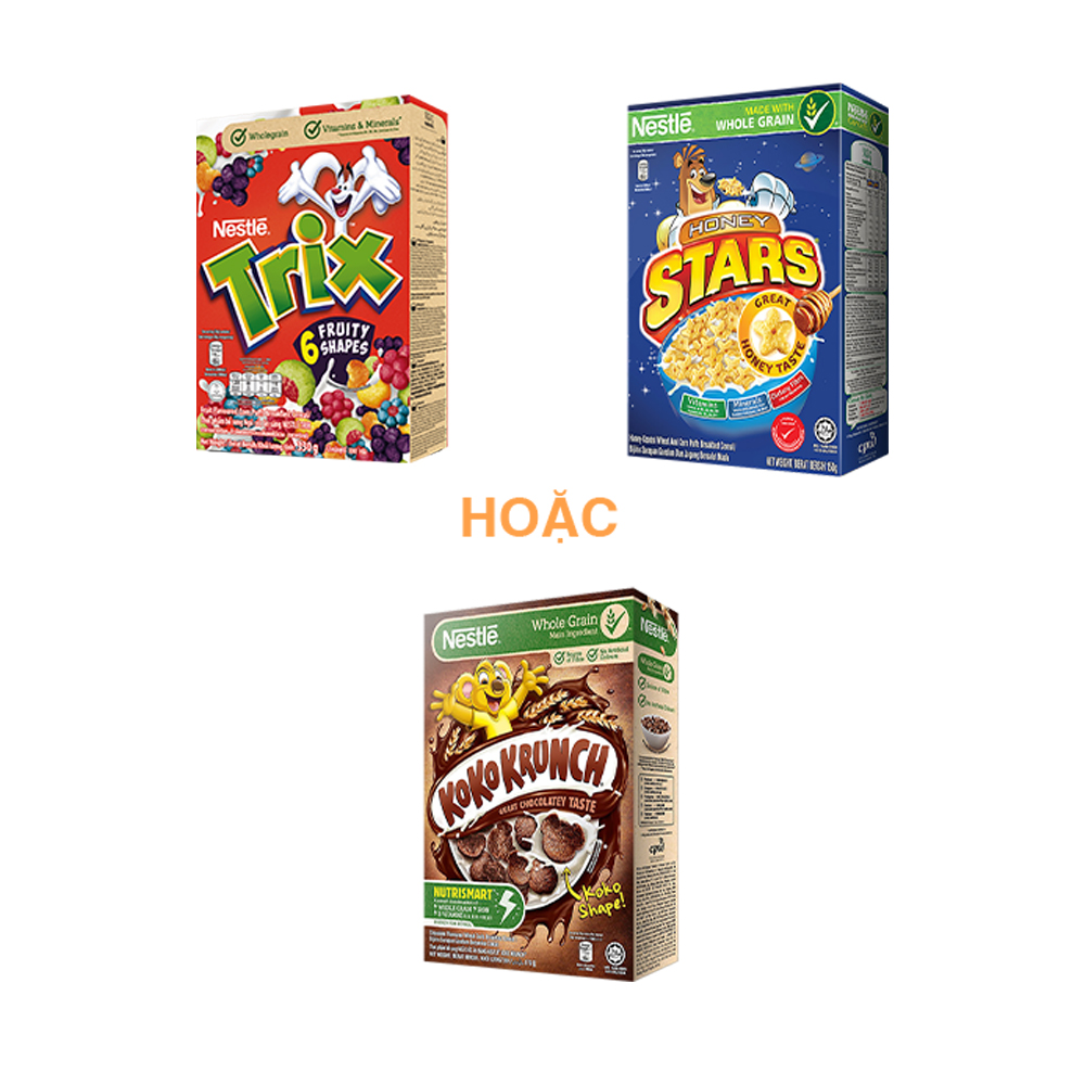 Mua 1 Tặng 1 - Ngũ Cốc Ăn Sáng Vị Ngẫu Nhiên] Ngũ cốc ăn sáng HONEY STARS