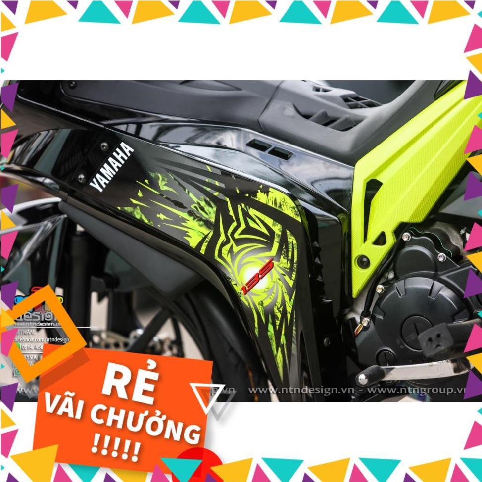 Tem Rời Exciter 2009 Mẫu Jupiter MX Xanh Đen