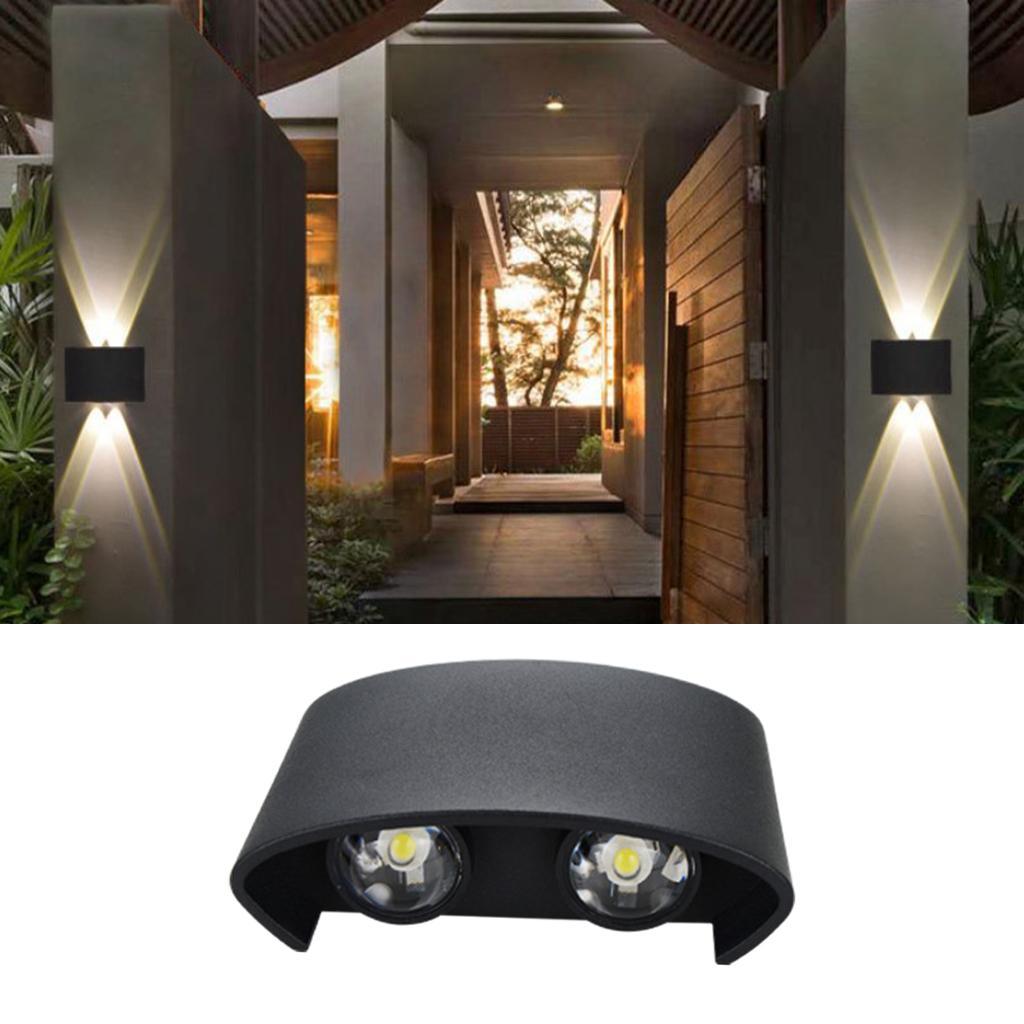 Wall Light Bedroom Warm White LED Sconce Hotel Home Bedside Indoor 4W White