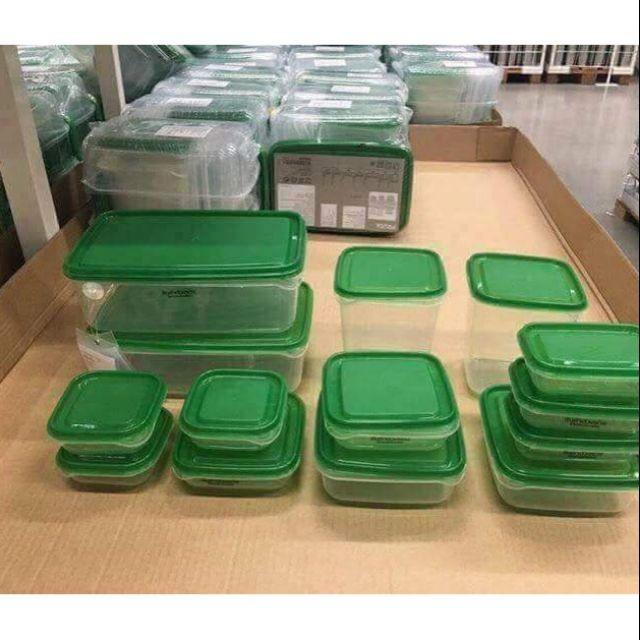 Bộ hộp nhựa 17 món đựng thức ăn