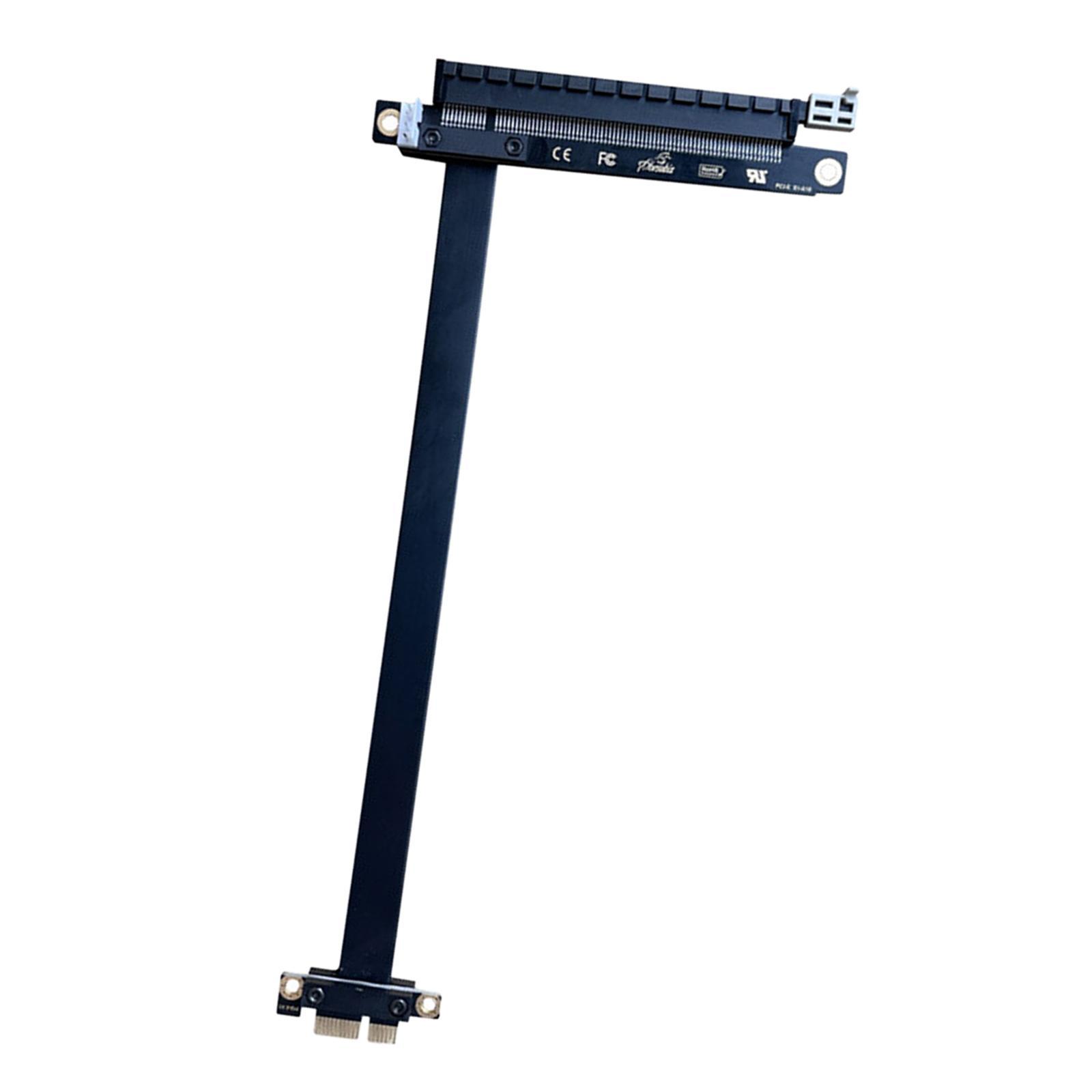 PCI-e 3.0 PCI Express Gen3 8Gbps 1X to 16X Extension Cable 180 Degree 20cm A