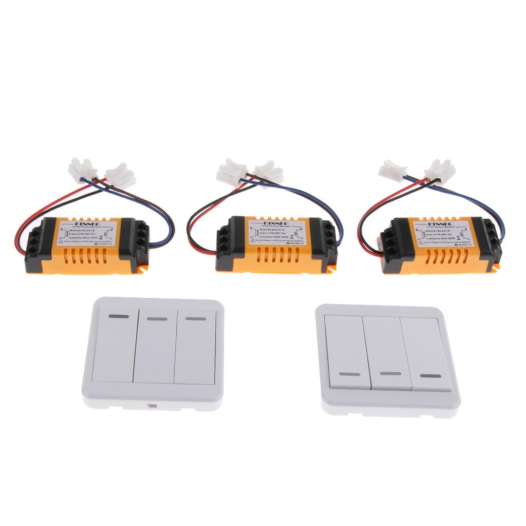 Smart RF Wireless Remote Control Switch Transmitter Receiver