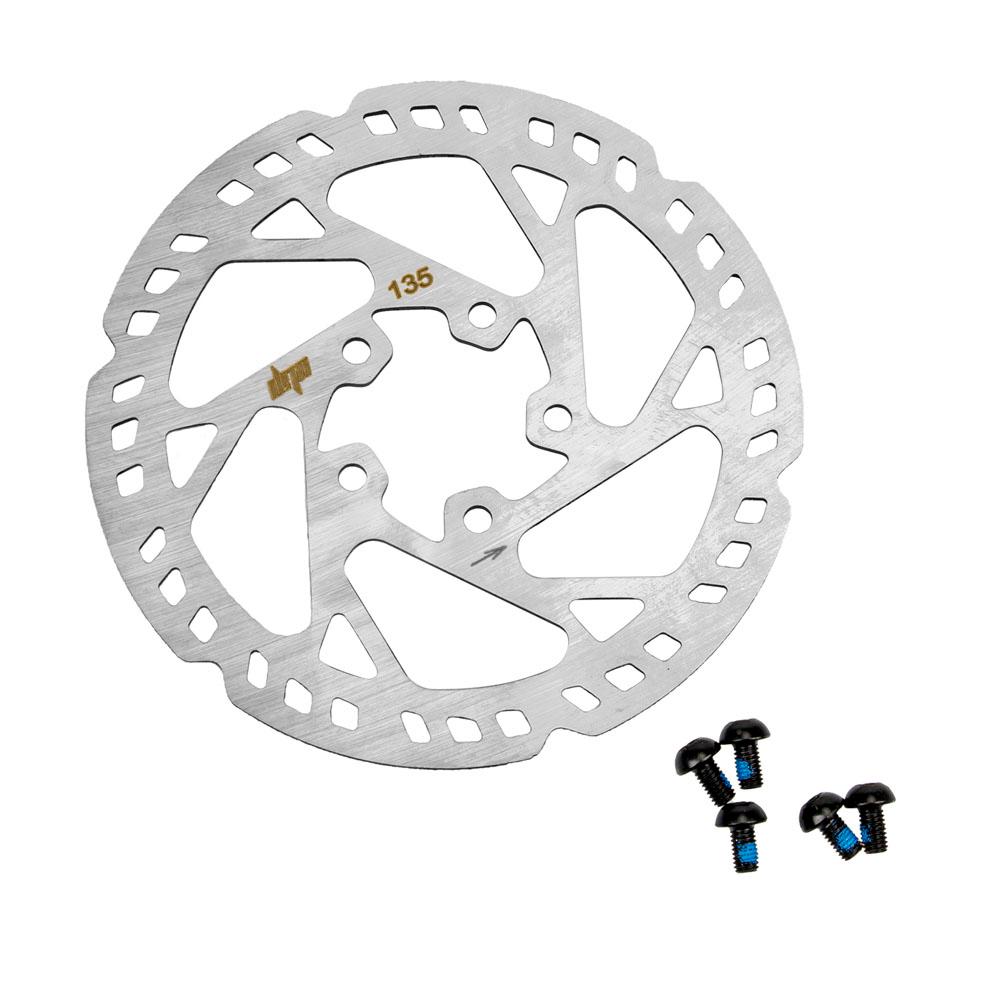 Phanh Đĩa Rotor Bằng Thép Không Gỉ Với 5 Bu Lông Tương Thích Với Xe Tay Ga Điện Pro / Pro2 Xe Máy Điện 135Mm