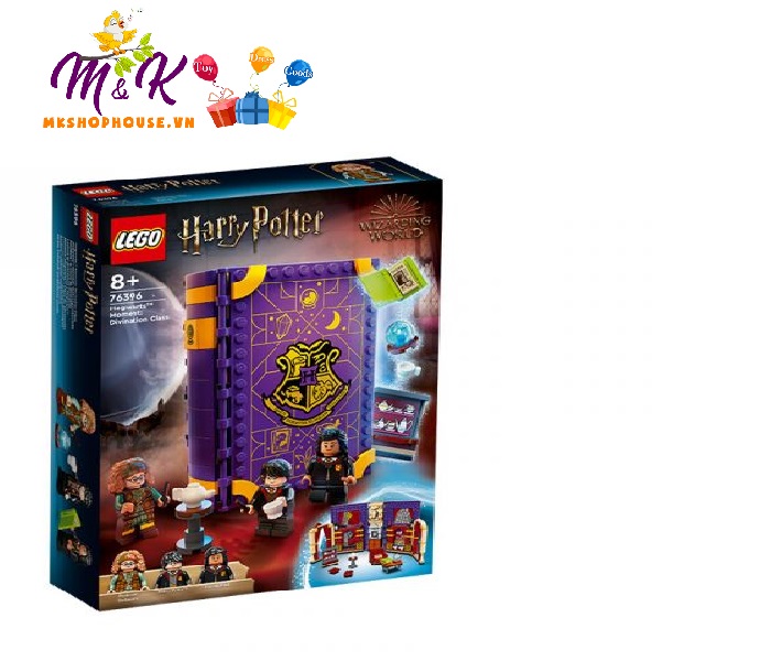 Đồ Chơi LEGO Lớp Học Môn Tiên Tri 76396 (297 chi tiết)