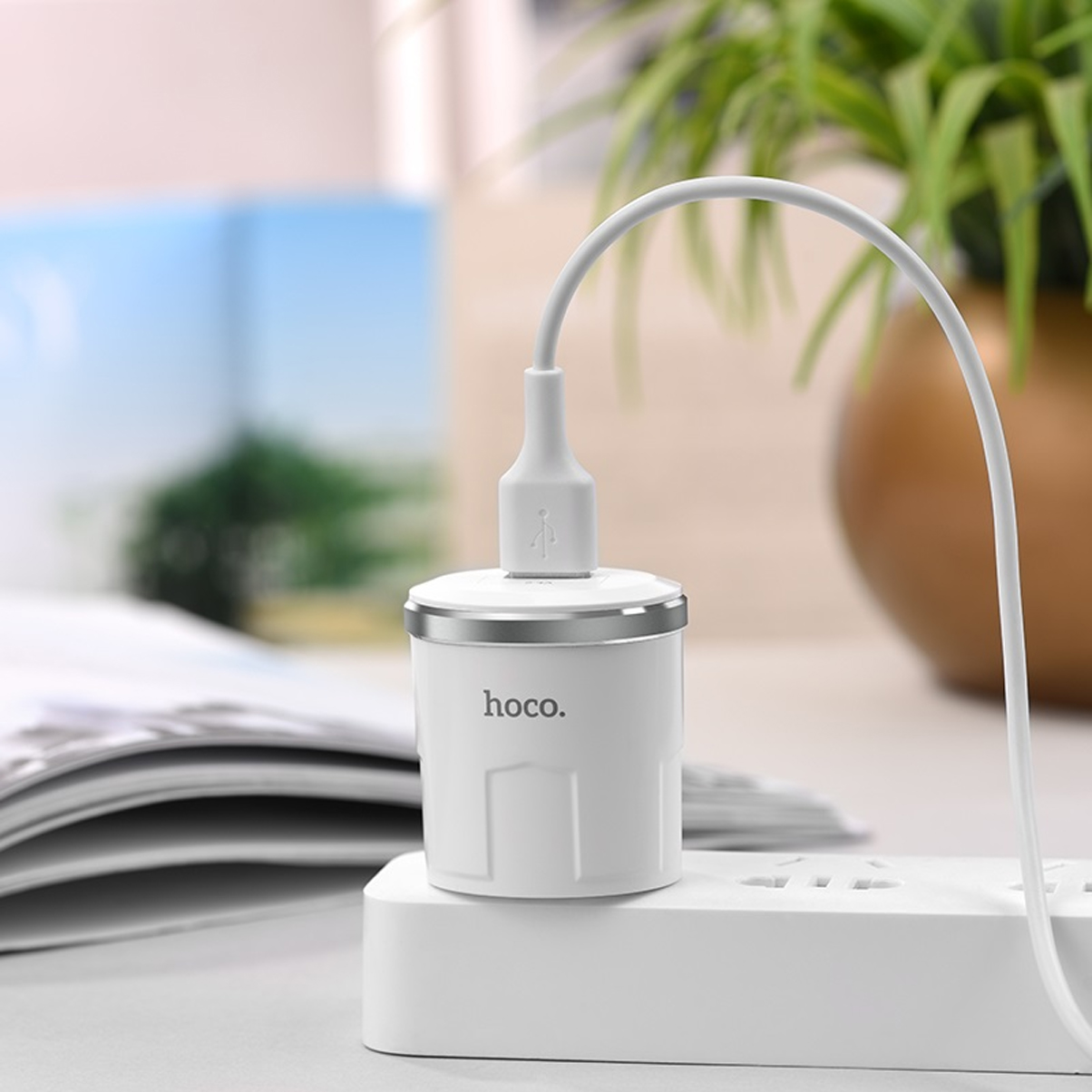 Bộ Củ Sạc Chính Hãng Hoco C37 + Tặng 1 Dây Cáp Micro Usb - Chính Hãng