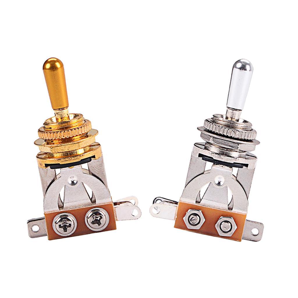Alloy Electric Guitar Pickup Selector Toggle Musical Instrument Accessory