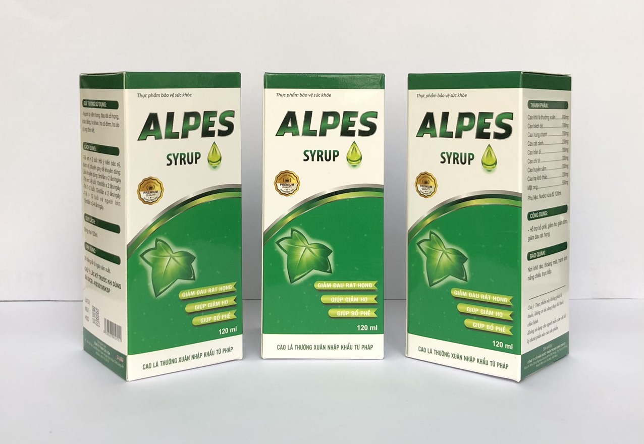 Siro Ho Alpes Chai - 120ml